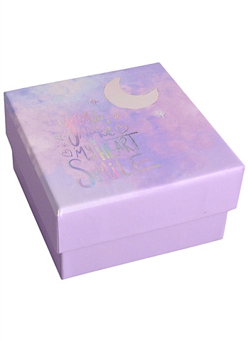 Коробка подарочная You my heart 9*9*5,5см. картон коробка подарочная розовые цветы 9 9 5 5см картон