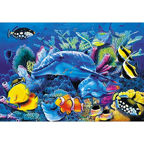 В мире животных. Подводный мир ПАЗЛЫ СТАНДАРТ-ПЭК в мире животных подводный мир пазлы стандарт пэк