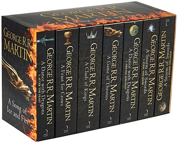 Martin G. A Song of Ice and Fire (комплект из 7-ми книг) martin g a song of ice and fire series boxed set комплект из 5 ти книг
