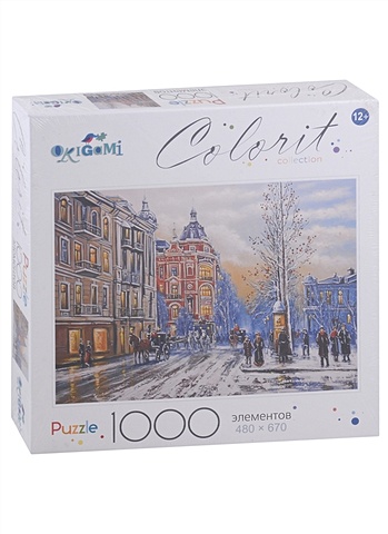 Colorit collection. Пазл Старый город (1000 элементов) (05553) (480х670) пазл бамберг старый город 1000 элементов