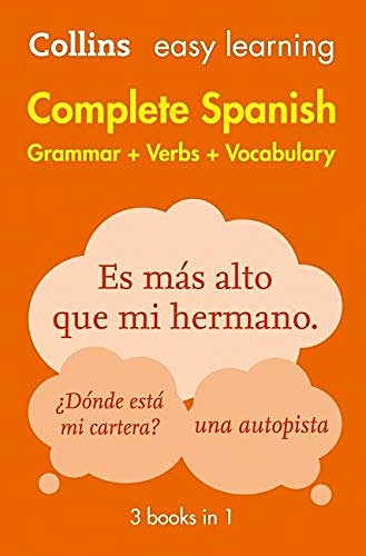 Airlie M. (ред.) Complete Spanish. Grammar+Verbs+Vocabulary. 3 Books in 1 complete italian grammar verbs vocabulary