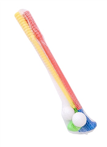Набор для игры в гольф (2 клюшки, 2 мяча) 12 шт детский пластиковый трофей для игры в гольф