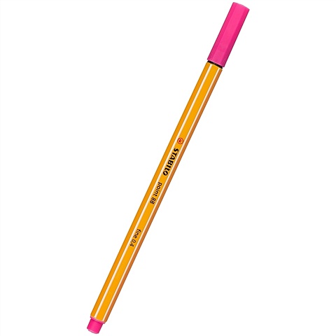 Капиллярная ручка «Рoint» 56, розовая, Stabilo капиллярная ручка рoint 44 жёлтая stabilo