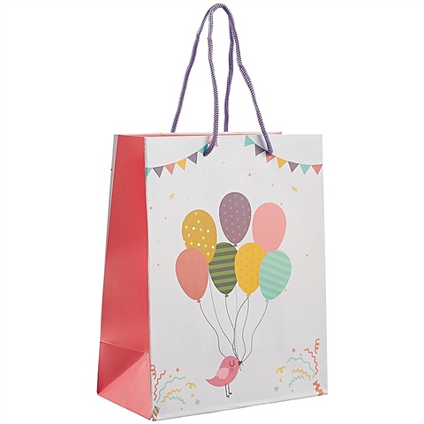 Подарочный пакет «Воздушные шары», А5