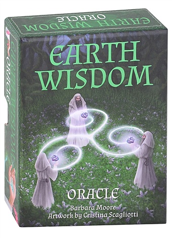 Moore B. Earth Wisdom Oracle jade sky eternal crystals oracle cards