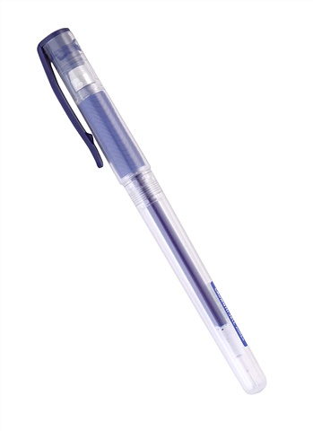 Ручка шариковая синяя Полоски, STABILO гелевая ручка crown hi jell красный 0 35 мм hjr 500b