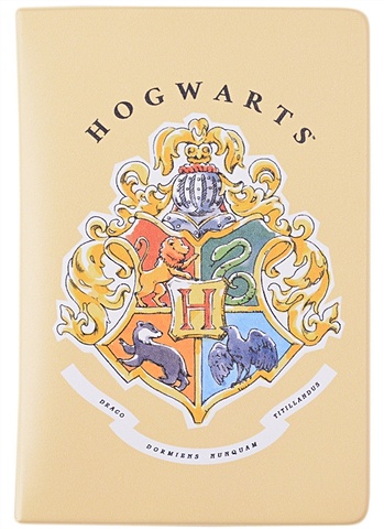 цена Гарри Поттер Обложка для паспорта герб Хогвартса