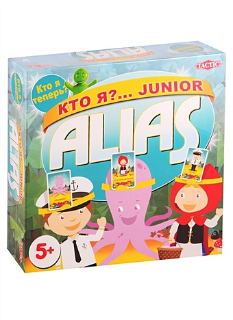детские настольные игры логический расчет угадай персонажа кто он кто я Кто я?... Junior Alias