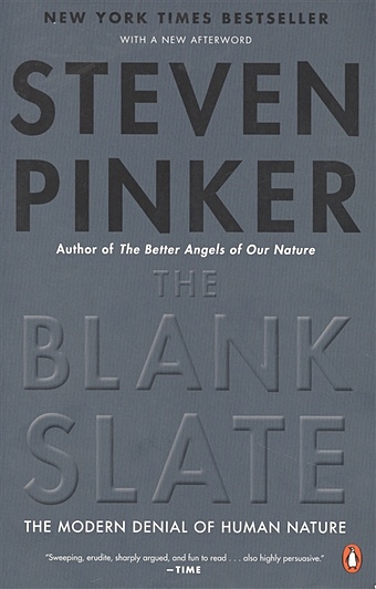 Pinker Steven Blank Slate pinker steven the better angels of our nature a history of violence and humanity