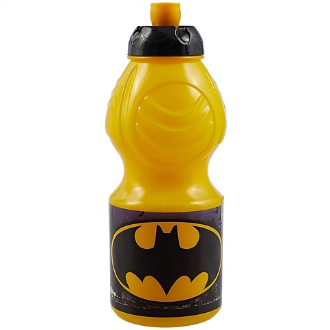 Бутылка Batman символ (пластик) (400 мл) бутылка ленивец пластиковая фигурная 400 мл