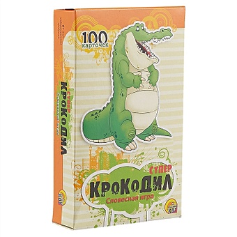 Настольная игра «Супер крокодил» настольная игра крокодил детсколёгкий мини шоколад кэт 12 для геймера 60г набор