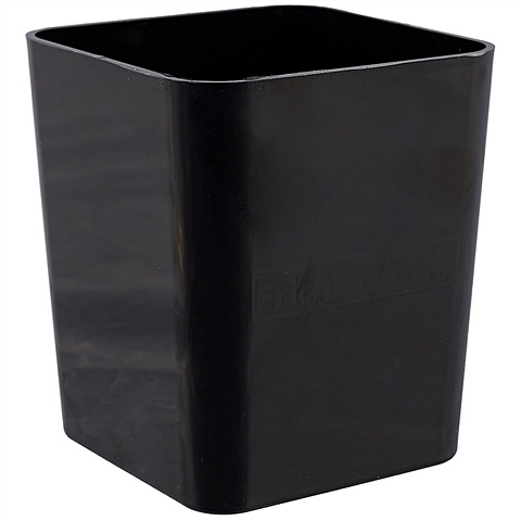Стакан для пишущих принадлежностей Base, пластик, черный подставка стакан для пишущих принадлежностей erichkrause base 7 5 х 9 х 7 5 см черный