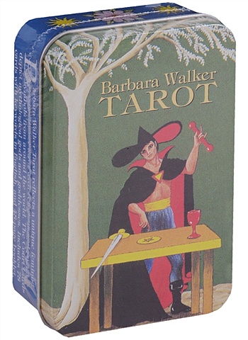 Walker B. Barbara Walker Tarot / Барбара Уолкер таро (карты на английском языке в жестяной коробке) english version tarot card divination fate tarot deck board game cards 78 cards event