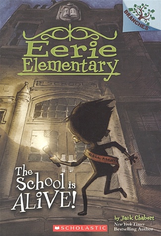 Chabert Jack The School Is Alive!: A Branches Book (Eerie Elementary #1): Volume 1 4 book set brain teasers books elementary school students reading humor jokes riddles allegorical language puzzle games books