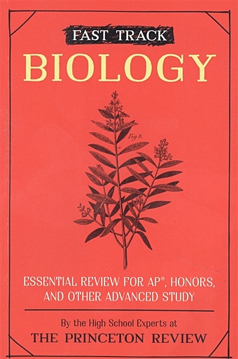 Princeton R. Fast Track: Biology : Essential Review for AP, Honors, and Other Advanced Study franek rob fast track chemistry