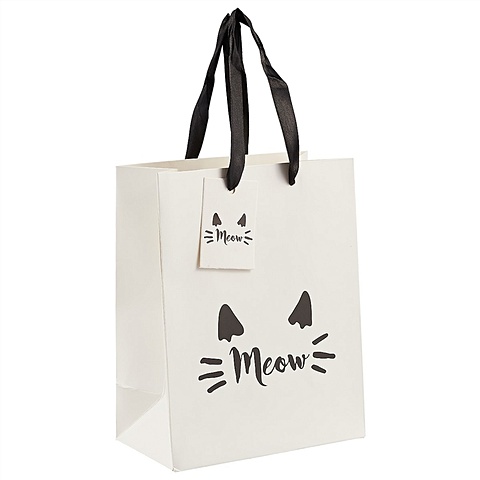 подарочный пакет meow а4 Подарочный пакет «Meow» А5