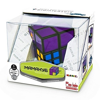 Игрушка, Головоломка Mefferts МамаКуб M5815 кубик рубика 3х3 без наклеек арт 4115