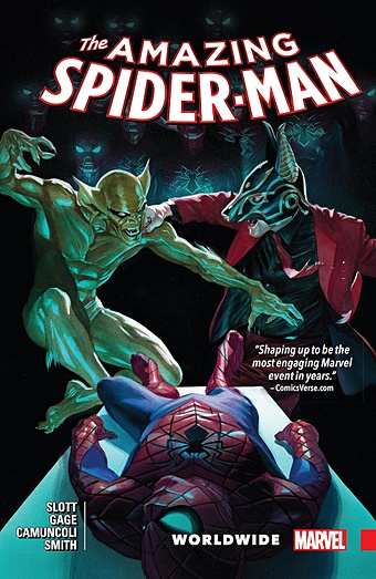 Слотт Д. Amazing Spider-Man: Worldwide. Volume 5 новый человек паук the amazing spider man vs the kingpin русская версия 16 bit
