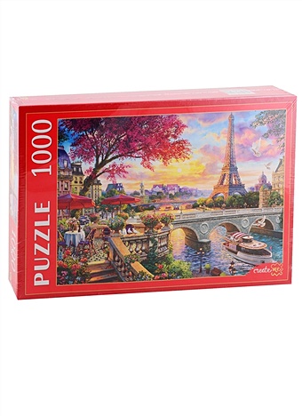 Пазл «Париж», 1000 деталей пазл весенние цветы париж 1000 деталей