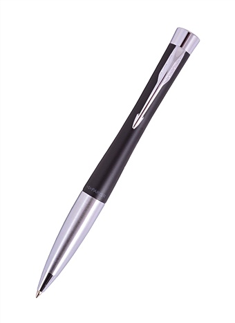 Ручка шариковая Urban Twist Black CT синяя, Parker ручка синяя альт easywrite black шариковая 0 5мм