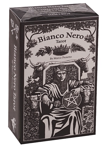 Proietto M. Bianco Nero Tarot карты таро чёрно белое
