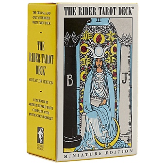 Мини-таро Райдера-Уэйта 2021the most popular gold tarot deck affectional divination fate game deck palying cards for party game english version