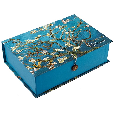 Шкатулка-книга «Винсент Ван Гог. «Ветка миндаля», 13.5 x 20 x 6 см алдохина т в красиво цветущие растения