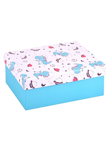 Коробка подарочная Дракоша, 19 х 12.5 х 8 см коробка подарочная с днем рождения синяя 19 12 5 8см картон