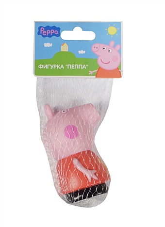 Игрушка Пеппа пластизоль (25067) (10см) (3+) фигурка сюрприз peppa pig свинка пеппа в закрытом пакете