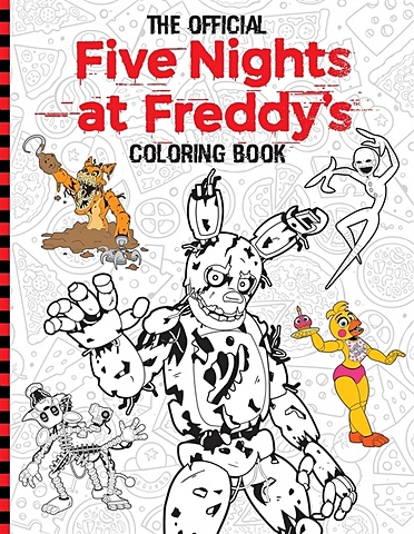 цена Cawthon S. Official Five Nights at Freddys Coloring Book
