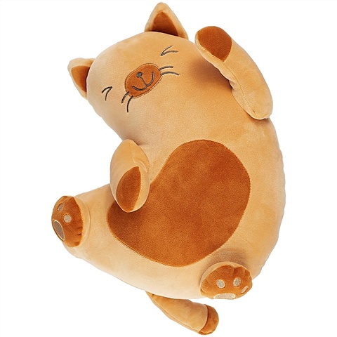 цена Мягкая игрушка «Котик весёлый», бежевый, 41 см