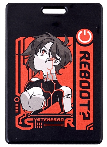 Чехол для карточек Аниме Девушка Reboot (Дзё) спонж для макияжа аниме девушка дзё черный 6 см