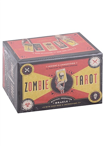 Stacey Graham The Zombie Tarot: An Oracle of the Undead with Deck and Instructions (78 карт+инструкция) 78 pcs set del toro tarot cards and pdf guidance divination deck entertainment parties board game card support drop shipping