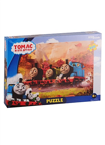 Мозаика Puzzle 260 Томас и его друзья пазлы step puzzle maxi томас и его друзья 35 штук 91223