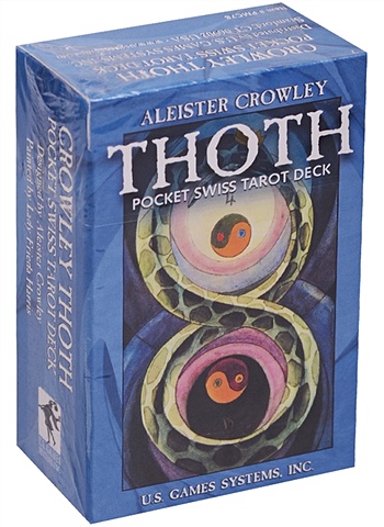Crowley A. Thoth pocket swiss tarot deck карты таро тота алистера кроули большого формата aleister crowley thoth tarot u s games systems