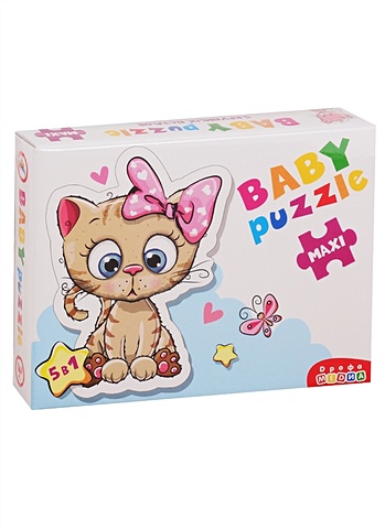 Baby Puzzle maxi Котята baby puzzle maxi мишка и воздушные шары 12 деталей