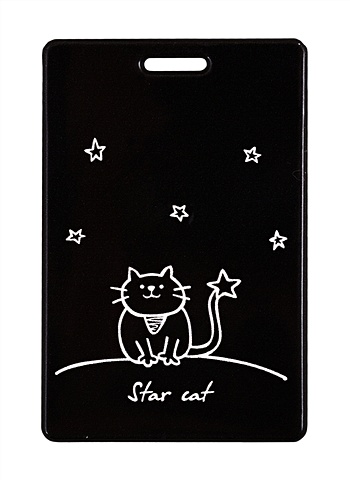 Чехол для карточек Кот и звезды. Star Cat чехол для карточек кот и звезды star cat