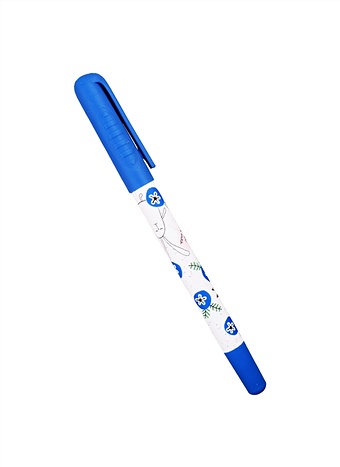 Ручка шариковая синяя BunnyBlueColor, 0,7 мм ручка шариковая синяя 4 штуки 0 7 мм коньки