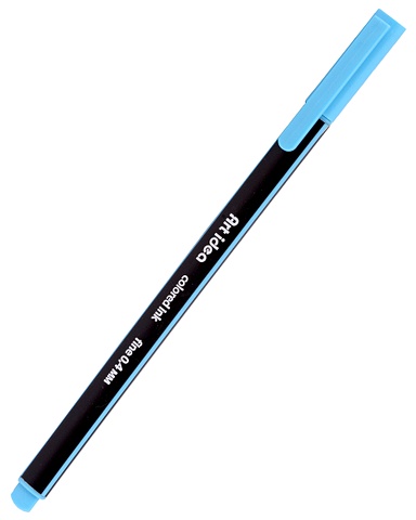 Ручка капиллярная голубая, Art idea