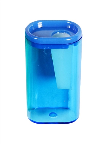 Точилка 1 отверстие, пластиковый контейнер точилка schoolformat slip с контейнером 1 отверстие в ассортименте