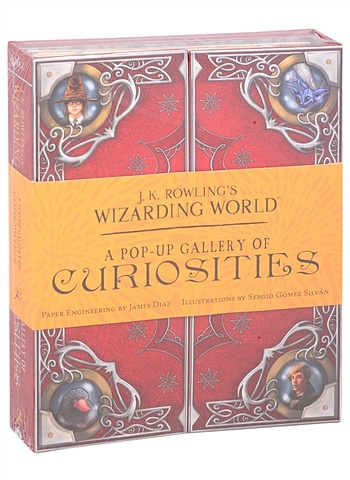 Bros W. J.K. Rowling s Wizarding World - A Pop-Up Gallery of Curiosities bros w j k rowling s wizarding world a pop up gallery of curiosities