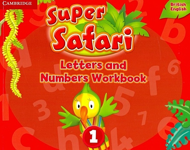 Super Safari. Level 1. Leters and Numbers. Workbook h 30cm 1 thickness brushed stainless steel house numbers and letters