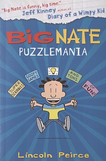 Peirce L. Big Nate Puzzlemania kinney jeff diary of a wimpy kid box of 10 books