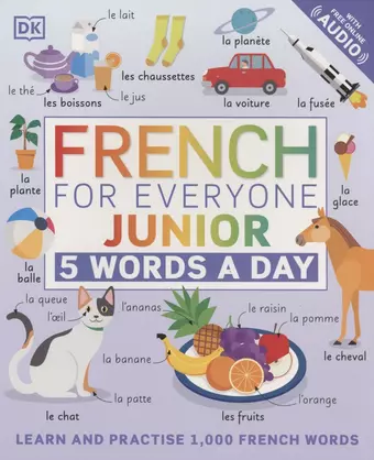 None French for Everyone Junior 5 Words a Day