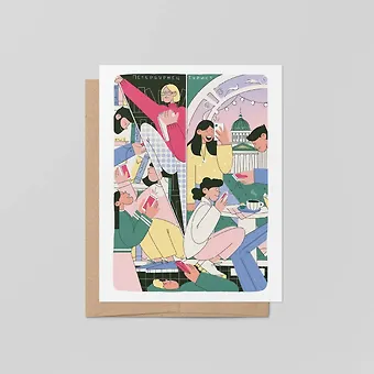 Открытка Дом Книги