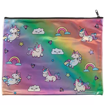 Папка для тетрадей «Rainbow unicorn pattern», 28.5 х 21.5 см