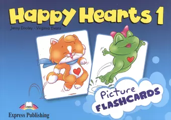 Эванс Вирджиния Happy Hearts 1. Picture Flashcards цена и фото