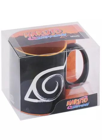 Кружка в подарочной упаковке Аниме ABYstyle Naruto  Mug 320 ml Konoha (Наруто) with box x2 (керамика) (320 мл)