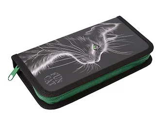 Пенал 1отд. Fun cat 19*11,5см, мат. ламин., 3D лак, табл.умножения, инд.уп.