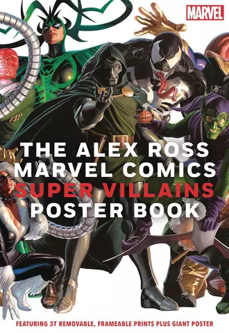 цена Росс Алекс The Alex Ross Marvel Comics Super Villains Poster Book